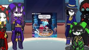 2XThe freak circus react to Shadow Milk Cookie as new memberPart 2 SHORT [get.gt]