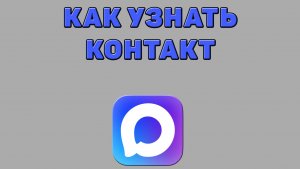 Как узнать контакт в Максе