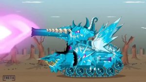The World of Fire Tank Vs Ice Tank Ice M270 vs Fire M270   Cartoons about tanks