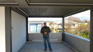 Пергола биоклиматическая поворотная