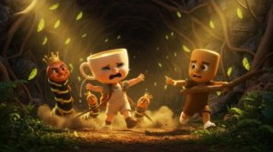 🐛 «МАЛЫШКУ КАПУЧИНУ УТАСКИВАЮТ ЧЕРВИ! МАЛЫШ ТУНГ ТУНГ МЧИТСЯ В ЛЕС, ЧТОБЫ ЕЁ СПАСТИ