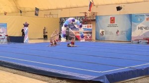 ТР 11-16 лет, Лебедева Мария - Литвинчук Варвара - Сергеева Алина, КРОО ФСА, Балансовое упражнение