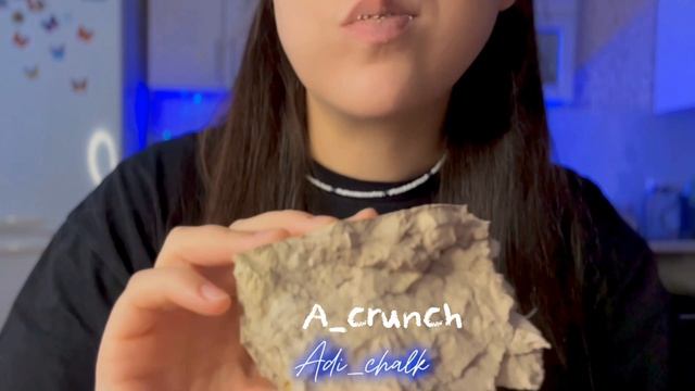 Хруст Глиной Татарская Роза/Adi_chalk/ASMR 🌹🍫