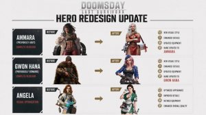 Новая Коллаборация |Необзор Новых ИМБА МОТОГероев и редизайн старых оО | Doomsday Last Survivors