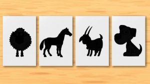 Дидактическая игра для малышей Угадай животных Развивающие мультики для детей Учим животных