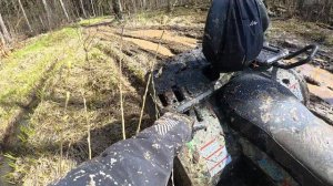 Bizon 250 и 450. Решили сразу, в грязь не лезем. 🤣