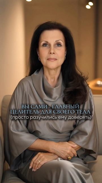 Вы сами — главный целитель для своего тела (просто разучились ему доверять)