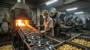 Как извлечь чистое золото из старых использованных мобильных телефонов. 5 лучших видеороликов