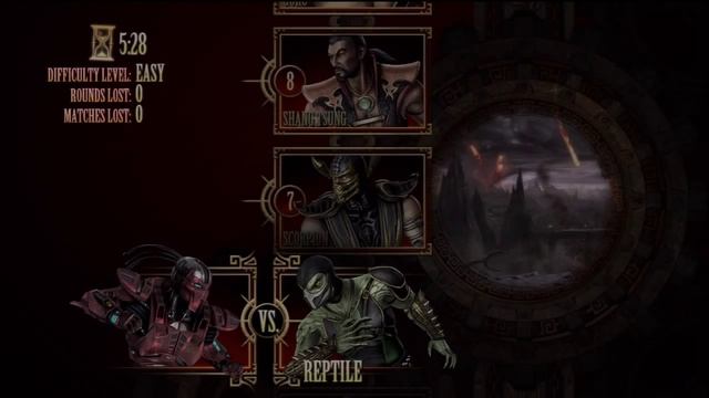 Mortal Kombat 9 Ladder Sector (Story) Easy
