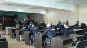 Занятие специалиста подразделения БАС МЧС Приамурья с представителями силовых структур