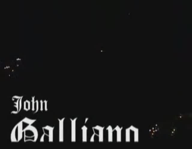Показ женской коллекции John Galliano осень-зима 2007-2008