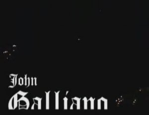 Показ женской коллекции John Galliano осень-зима 2007-2008