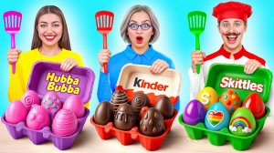 Кулинарный Челлендж# Я против Бабушки # Забавная Кухонная Битва от Bubba DO Challenge