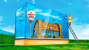 АКВАРИУМ ИНФО | Я построила Бикини Боттом в аквариуме