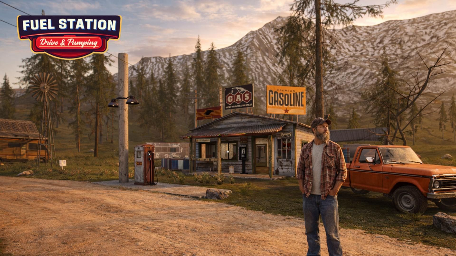 Gas Station Simulator Drive & Pumping \ОТКРЫЛ ЗАПРАВКУ НА ПУСТЫРЕ И НЕ ПОЖАЛЕЛ