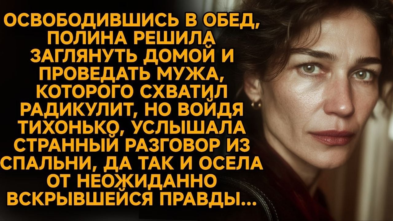 Странный разговор из спальни… и она похолодела, узнав правду