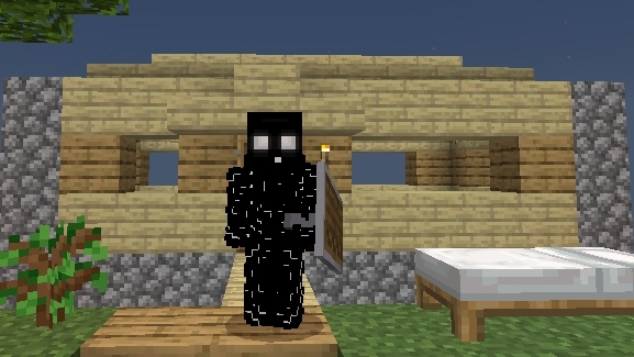 SkyBlock #4 первый дом