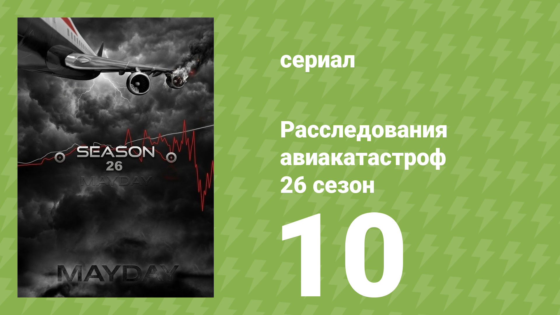 Расследования авиакатастроф 26 сезон 10 серия (документальный сериал, 2026)