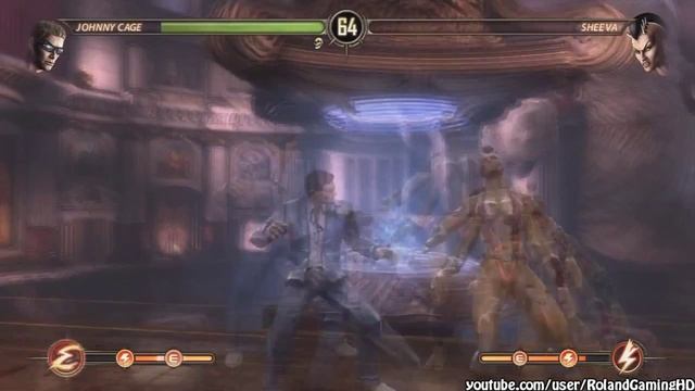 Mortal Kombat 9 Ladder Johnny Cage (Story) [MEDIUM]