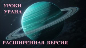 АНОНС РАСШИРЕННОЙ ВЕРСИИ РАСКЛАДА «ПРОЩАНИЕ С УРАНОМ»