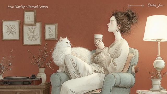 Soft Swing Jazz ☕Harmony In Silence🌿 Cozy Vintage Relaxing & Work