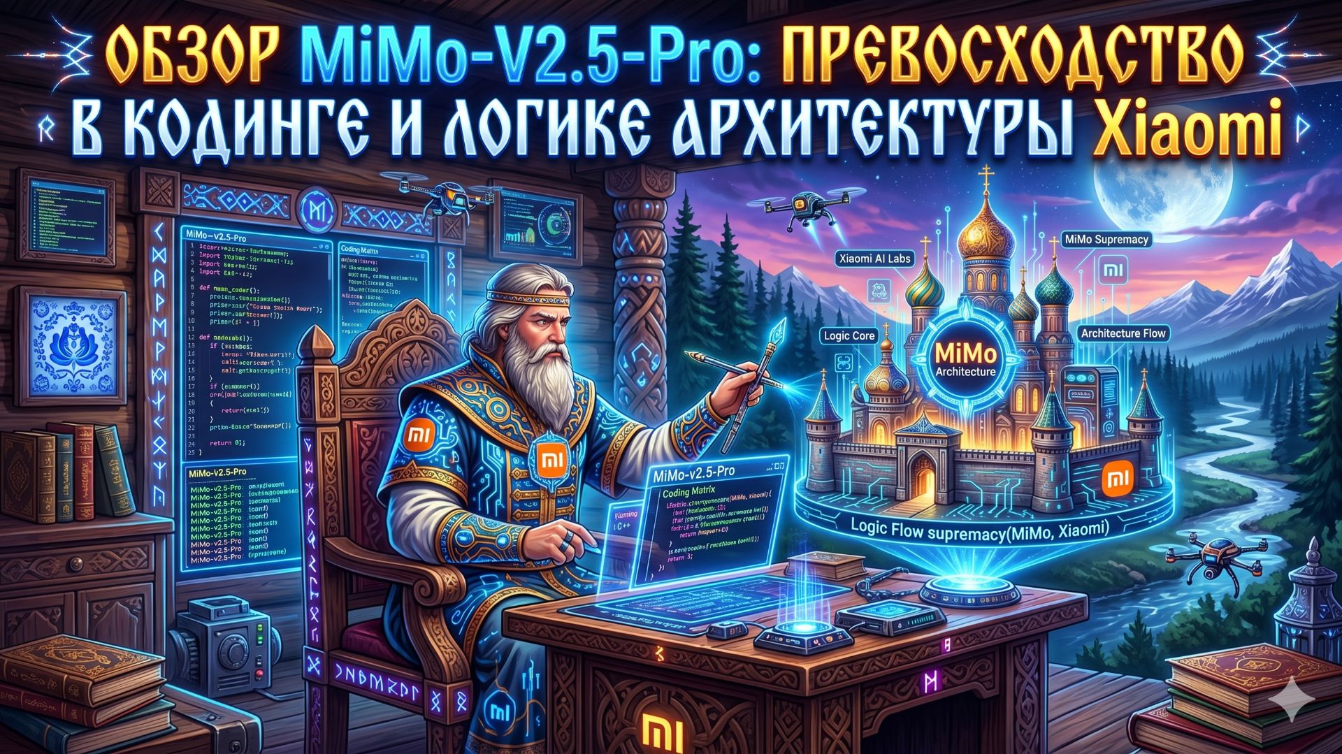 🤯 ИИ на 1 триллион: Обзор нейросети MiMo V2.5 Pro и Mixture Of Experts #localllM #обзорнейросетей