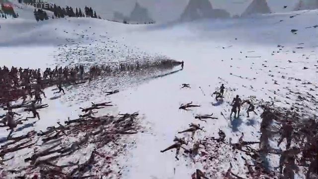 Can 1 Super Archer Kite 300.000 Hungry Zombies On Snowy Pass - Ultimate Epic Battle Simulator 2
