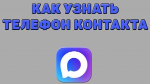 Как узнать телефон контакта в Максе