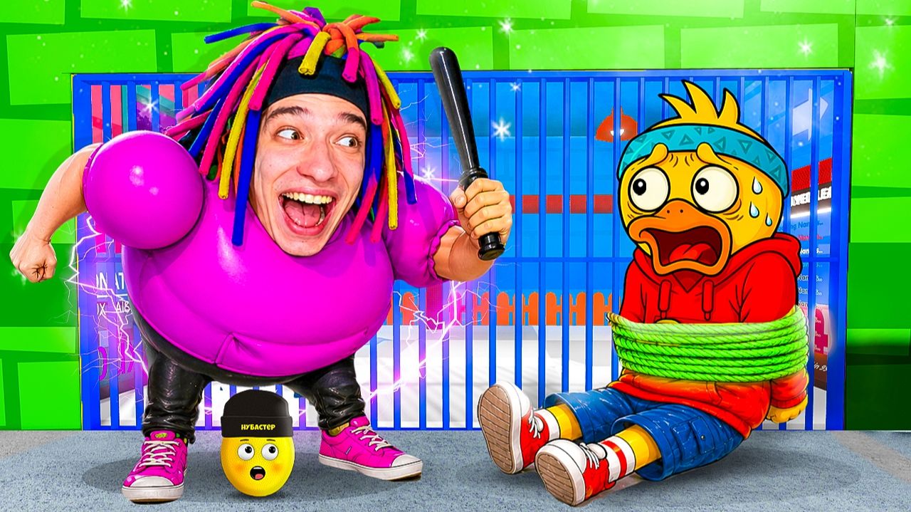 СБЕГАЮ ОТ КИТАЙКИ ОХРАННИКА В ТЮРЬМЕ в Roblox!