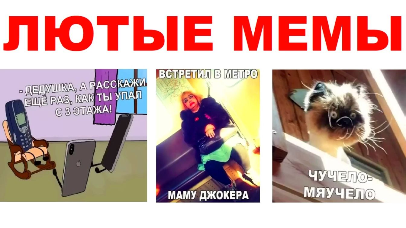 Лютые мемы. Крутая подборка приколов