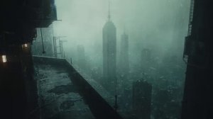 Secret Horizons ｜ Rainy High Rise Night Ambient for Study & Rest