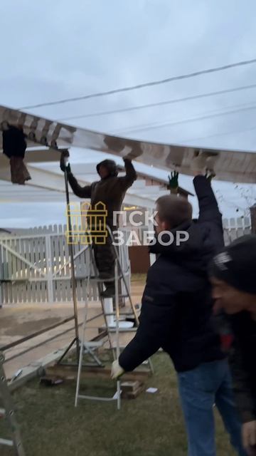 ГОТОВЫЙ НАВЕС, ПОЛИКАРБОН МОНОЛИТНЫЙ