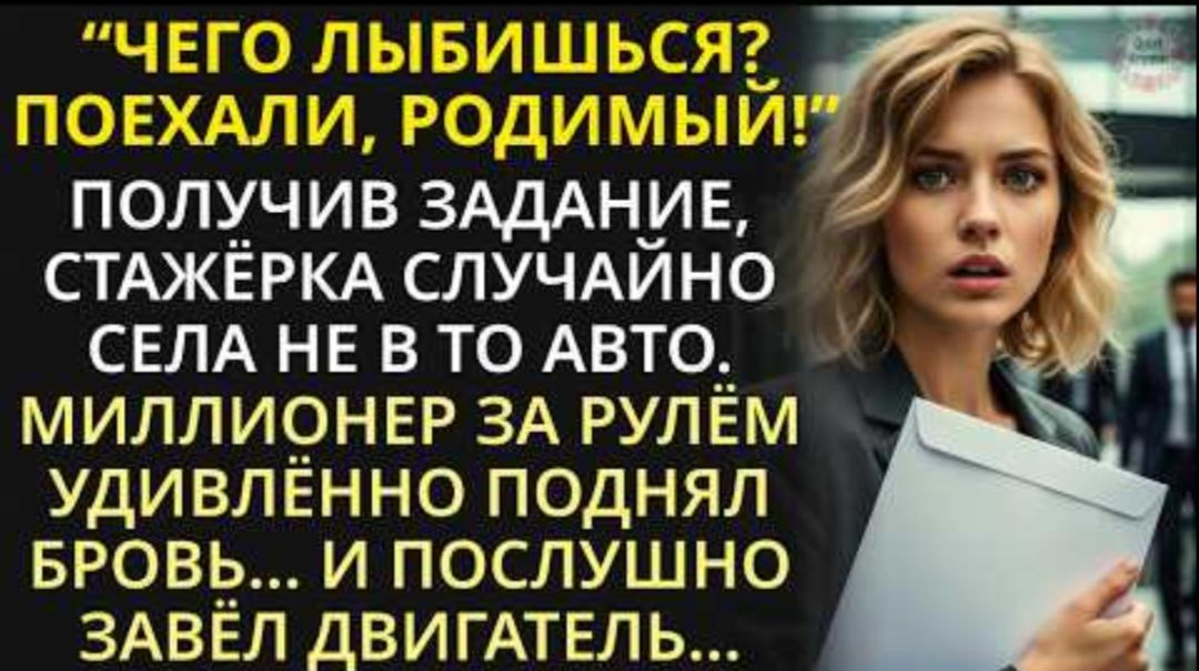 В офисе смеялись над стажеркой. Но когда она спасла важную сделку, миллионер за рулём  поднял бровь