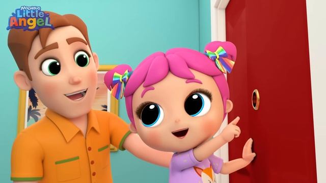 Тук-тук Кто там? Правила Безопасности 👊| Развивающие Мультики Для Детей | Little Angel Русский