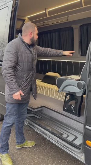 Mercedes Benz Sprinter Переделка авто под ритуальные услуги