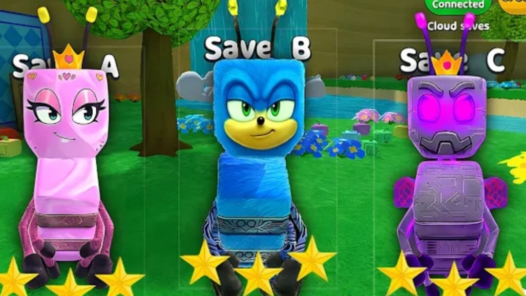 Соник с Новыми Боссами в Улье  Super Bear Adventure