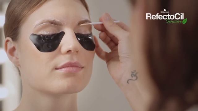 RefectoCil Sensitive -  Пошаговое руководство по окрашиванию бровей и ресниц