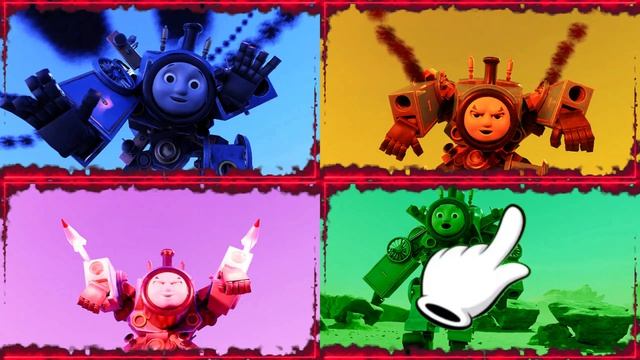 ПАРОВОЗИКИ ГЕРОИ: ВЕЛИКАЯ БИТВА И ХАЙПОВЫЙ ТАНЕЦ ПОД МУЗЫКУ КОФФИН ДЕНС 