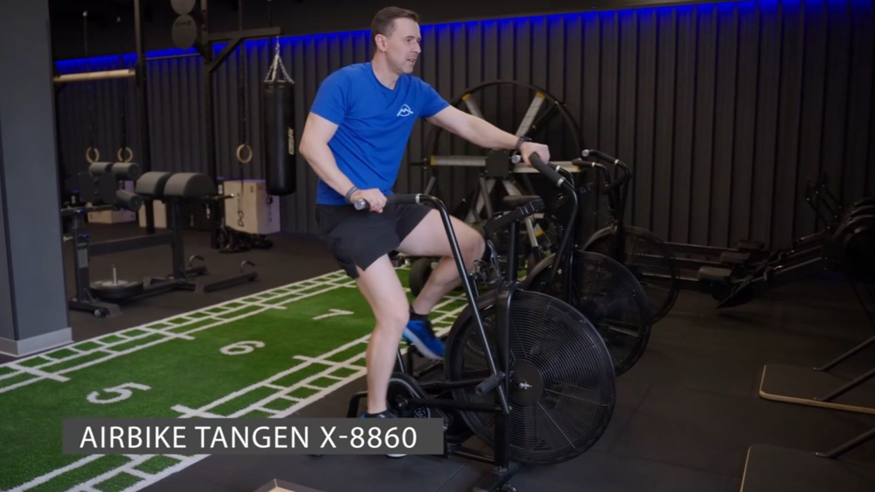 Велотренажер с воздушным сопротивлением Танген X-8860. Обзор.