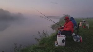 Поймали Леща на 3 кг!Рыбалка с Ночевкой на Днепре. Крупные Лещи на Фидер.