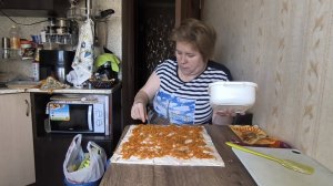 Любашины будни,домашний влог ✅Готовлю рулет из лаваша 🫓 ‼️