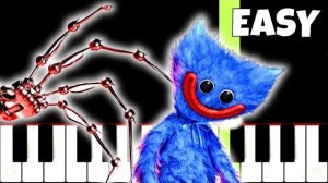 ПОППИ ПЛЕЙТАЙМ ГЛАВА 5 - ОФИЦИАЛЬНЫЙ ТРЕЙЛЕР ИГРЫ - ЛЕГКИЙ ПИАНИНО ТУТОРИАЛ