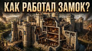 Средневековый замок: устройство, защита и жизнь внутри