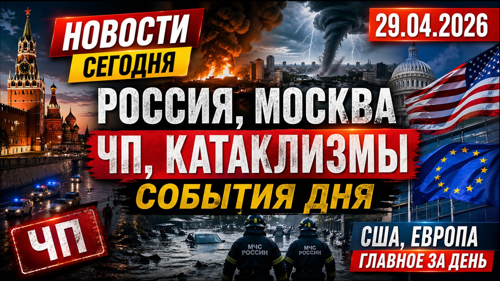 НОВОСТИ СЕГОДНЯ_ 28.04.2026 - Россия, Москва, ЧП, Катаклизмы, События Дня, США_ Европа