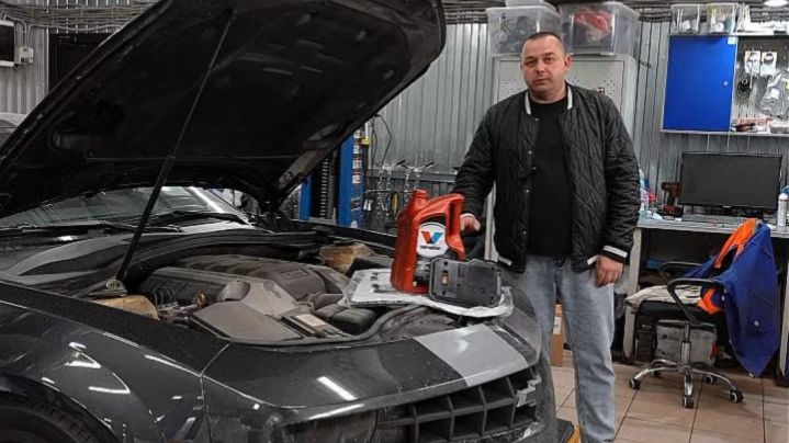 Chevrolet Camaro SS - гидроблок профилактика 