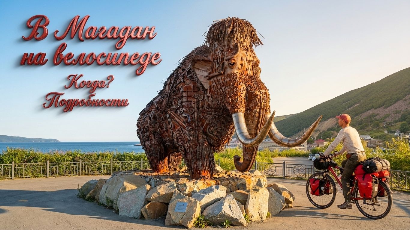 🔴В МАГАДАН НА ВЕЛОСИПЕДЕ | КОГДА? ЗАЧЕМ? И ЧТО ДЛЯ ЭТОГО НУЖНО