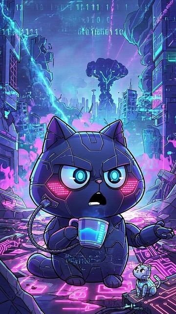 Мультфильм про искусство: Кибер-арт