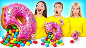 Большая, Средняя или Маленькая Тарелка Челлендж # Удивительные Кухонные Трюки от Bubba DO Challenge