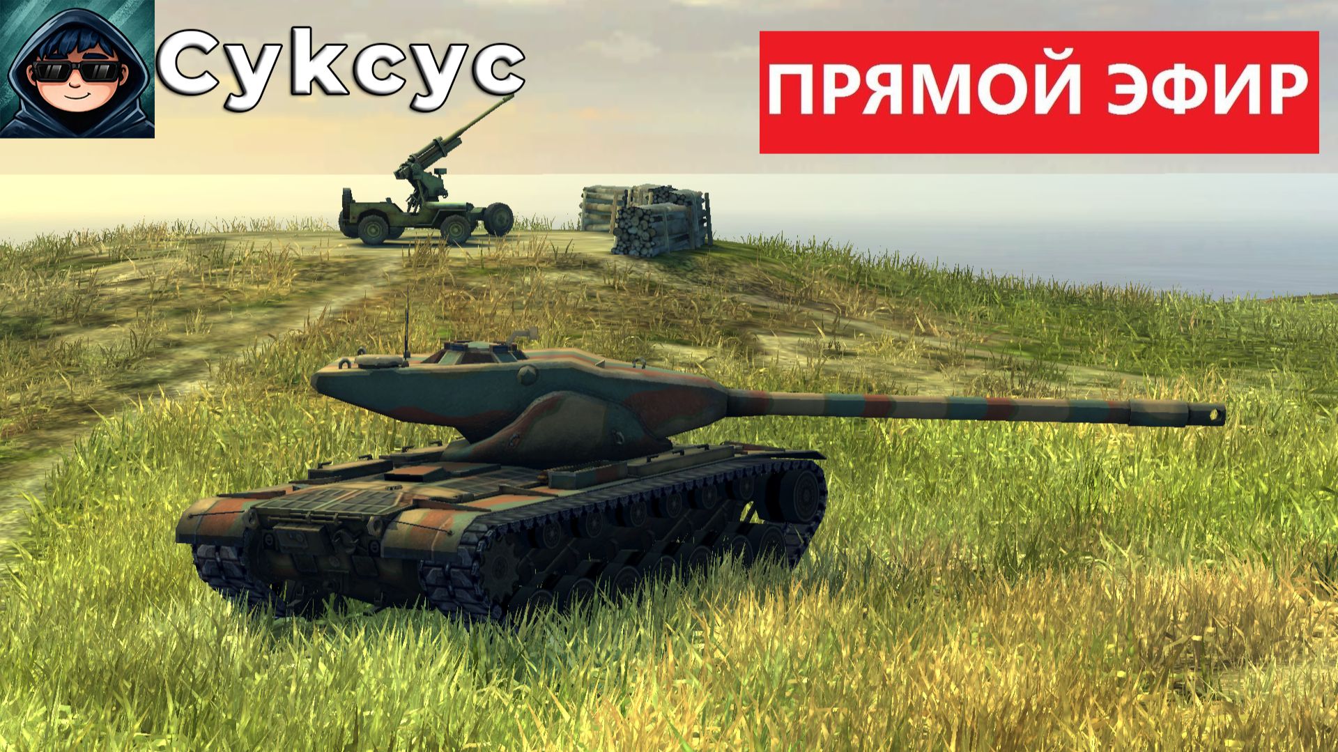 Cykcyc катает в Tanks Blitz