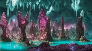 CRYSTAL VAULT - ethereal ambient soundscape - ambient music and dreamscape visuals